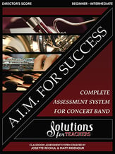 AIM for Success, Book 1 Conductor band method book cover